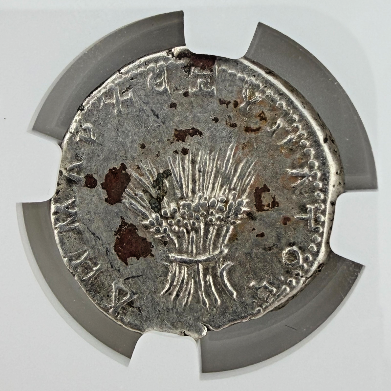 ARABIA PETRAEA, BOSTRA Trajan, AD 98-117 AR Tridrachm – NGC Ch VF