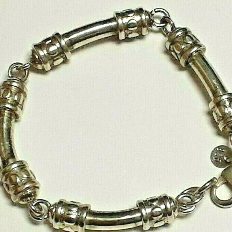 Sterling Silver 925 Link Bar Bracelet Sterling Silver 925 Link Bar Bracelet