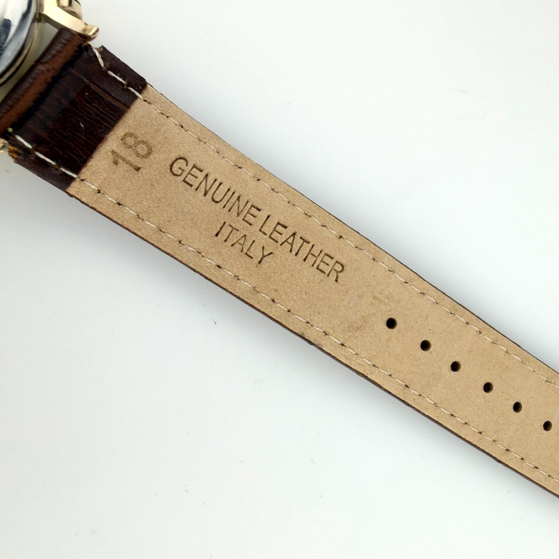 Vintage Benrus 10K Gold Plate Calendar Watch Day Date Mechanical Working