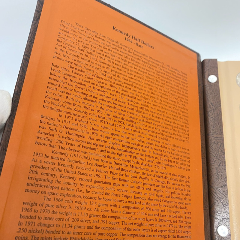 DANSCO ALBUM #7166 1964-2017 Kennedy Half Dollars Set of 88 Coins (1964-2011) DANSCO ALBUM #7166 1964-2017 Kennedy Half Dollars Set of 88 Coins (1964-2011)