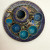 Cloisonne Enamel Chinese Miniature Tea Set Teapot Cups Tray Doll Child Blue