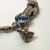 Pandora Solid Sterling Silver Multi-Charm Snake Bracelet 7 in, Box Pandora Solid Sterling Silver Multi-Charm Snake Bracelet 7 in, Box
