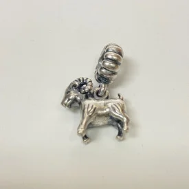 Pandora 925 silver #791098 Ram Dangle Slide Bead Charm