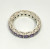 PANDORA 925 Infinity Fancy Purple CZ Stackable Ring SIZE 7 BEAUTIFUL PANDORA 925 Infinity Fancy Purple CZ Stackable Ring SIZE 7 BEAUTIFUL