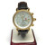 MICHALE DIAMOND BEZEL WITH ORIGYN LEATHER BAND WATCH 36mm