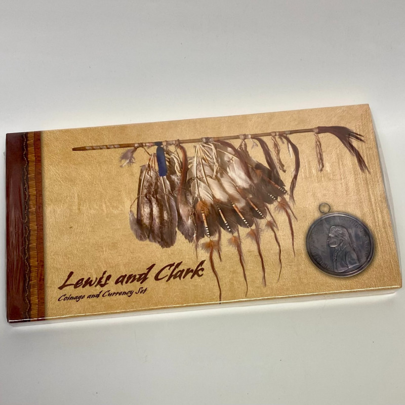 2004 Lewis & Clark Coinage & Currency Set. Sealed 2004 Lewis & Clark Coinage & Currency Set. Sealed