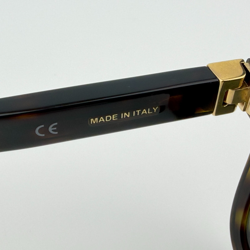 Rare Vintage ROLEX 1001/S Tortoiseshell Gold Crown Sunglasses 52mm