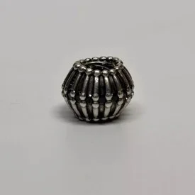 Authentic Pandora 790545czk Sterling Silver Show Stopper Black Charm FZZ