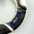 Vintage Italian ALF Sterling Silver 925 Ball Bead Bracelet Toggle Clasp