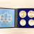 1976 Montreal Olympics Series II Ancient Olympia 4-Coin Sterling Silver Set Cana