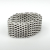 Tiffany & Co. Somerset Mesh Weave Ring in Sterling Silver Unisex Size 6