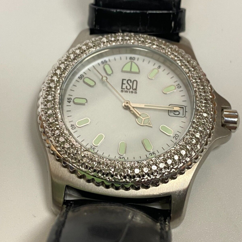 Watch ESQ SWISS E5210 Diamonds Bezel Watch ESQ SWISS E5210 Diamonds Bezel