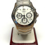 Ebel Classic Wave Senior Chrono Automatic Men Watch 40mm STAINLESS Steel