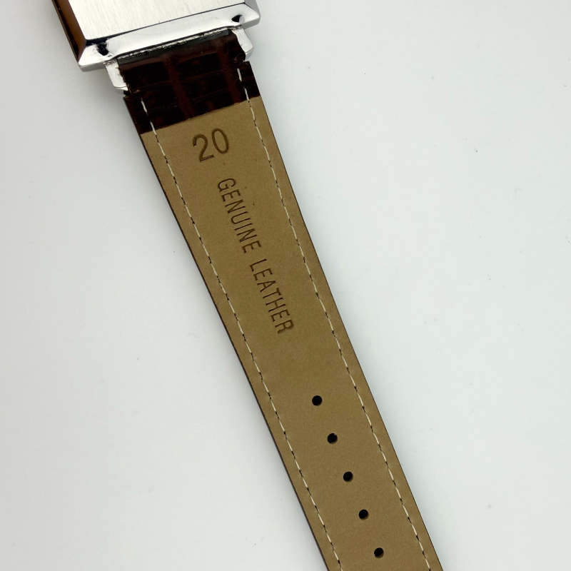 Vintage Girard Perregaux Watch Checker Board Dial Grid Mod Square Manual