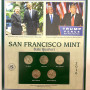 Limited-edition commemorative State Quarters, issued 2016. Brilliant condition