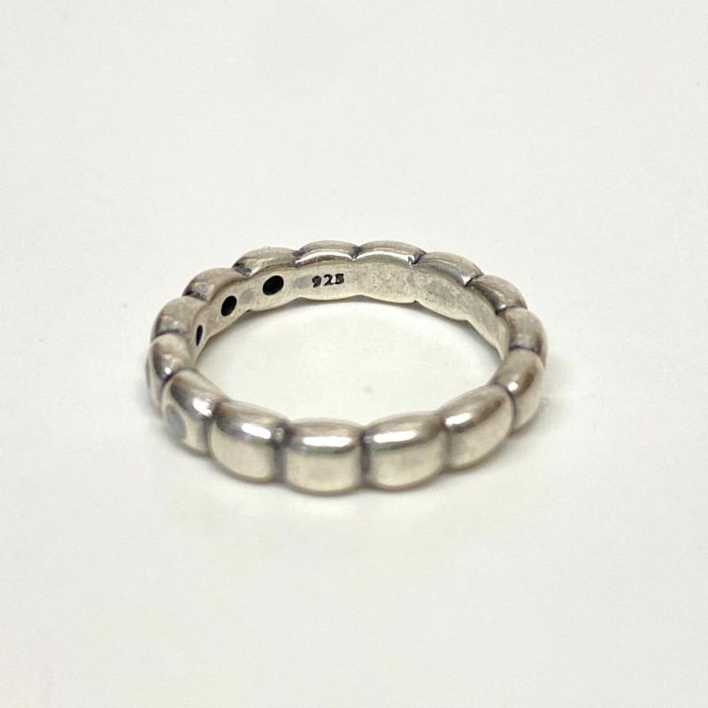 Authentic PANDORA Hope Ice Ring, Sterling Silver/White Cz Size 8