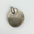 Vintage Sterling Silver Navajo Dark Green Round Pendant