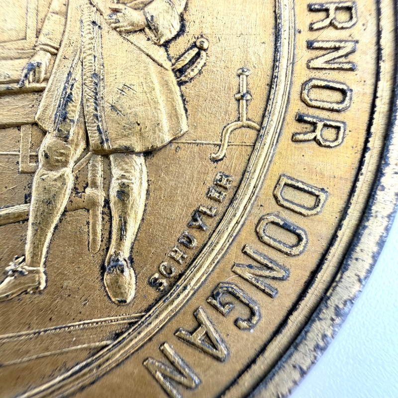 Albany, New York 1886 200th Anniversary Commemorative Medal by George H. Lovett