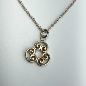 Tiffany & Co. Sterling Silver Paloma Picasso Triplo Goldini Necklace 16" Chain
