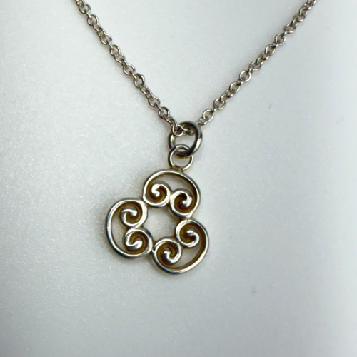 Tiffany & Co. Sterling Silver Paloma Picasso Triplo Goldini Necklace 16" Chain Tiffany & Co. Sterling Silver Paloma Picasso Triplo Goldini Necklace 16" Chain