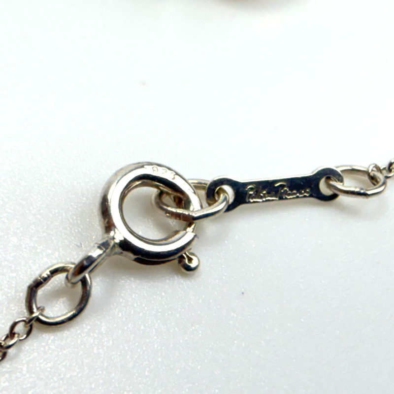 Tiffany & Co. Paloma Picasso Sterling Silver Loving Heart Pendant Necklace 18"