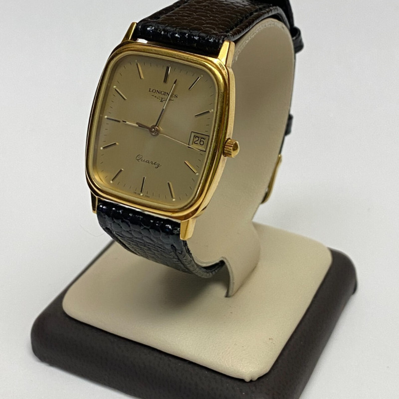 LONGINES Men's used watch Quartz Gold toned
