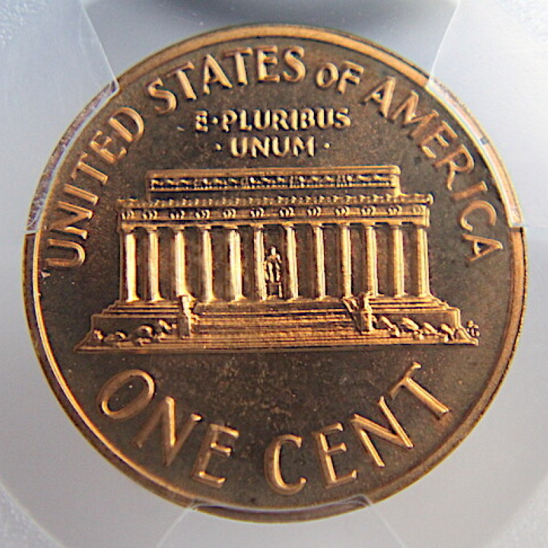 1972 S PCGS PR 68 RD CAM LINCOLN MEMORIAL PENNY 1C  1972 S PCGS PR 68 RD CAM LINCOLN MEMORIAL PENNY 1C
