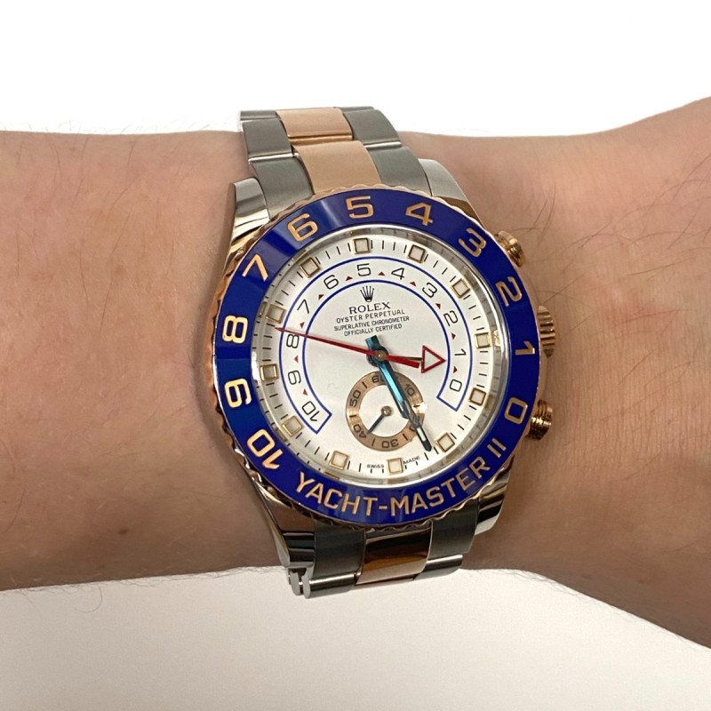 Rolex Yacht-Master II Two Tone Rose Gold 44MM, Q