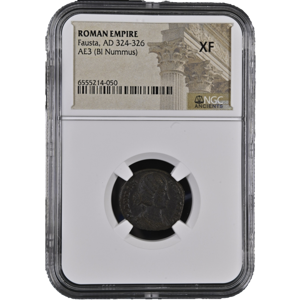 ROMAN EMPIRE FAUSTA AD 324-326 AE3 (BI Nummus)