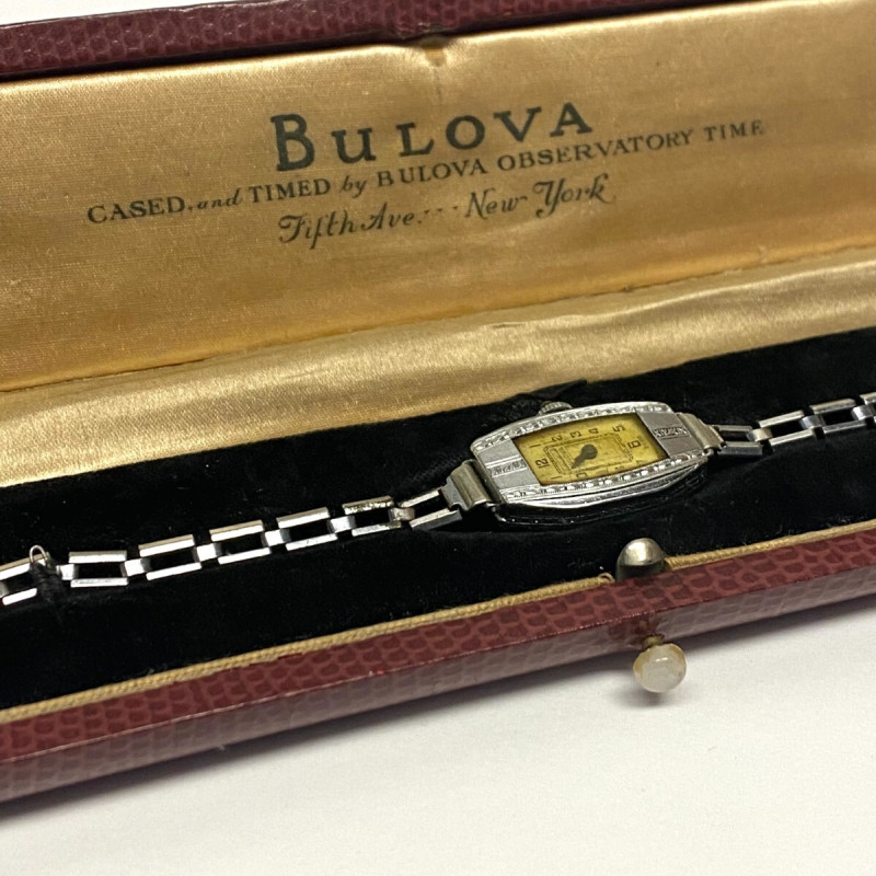 BULOVA CASED AND TIMED BY BULOVA OBSERVATORY TIME, VINTAGE WATCH