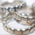 Authentic Pandora Sterling Silver Clear CZ Stackable Band Ring Authentic Pandora Sterling Silver Clear CZ Stackable Band Ring