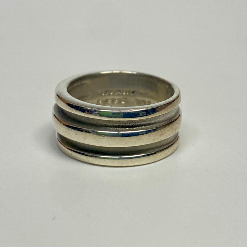 Tiffany & Co Ring  1995 Atlas Groove Wide Band Ring Size 5