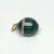 Antique Sterling Silver Green/Plum Colored Diamond Studded Enamel Egg