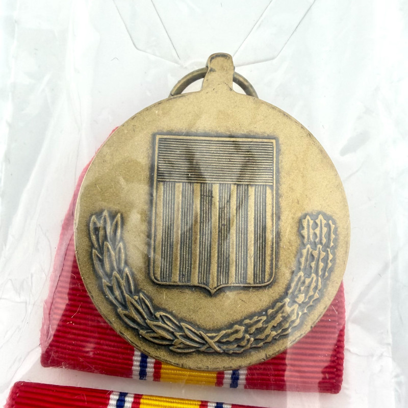 NATIONAL DEFENSE SERVICE MEDAL & RIBBON SET MILITARY GI ISSUE NEW