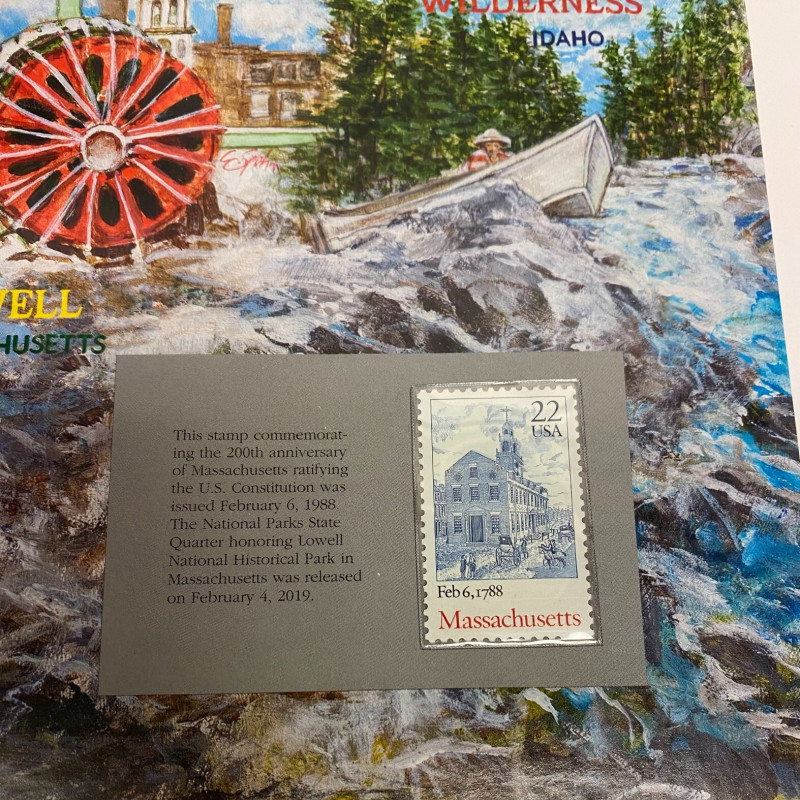 2019 D Uncirculated Mint Set Postal Commemorative Society Coin & Stamp