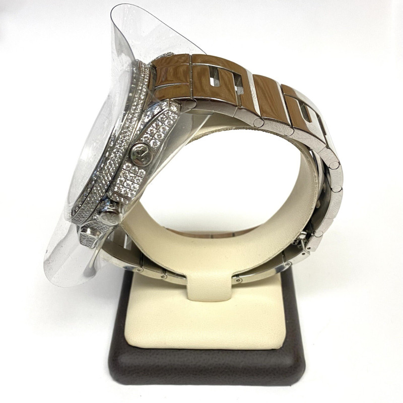 Jacob & Co Five 5 Time Zone Diamond Watch Box Papers 100% AUTHENTIC !!! Jacob & Co Five 5 Time Zone Diamond Watch Box Papers 100% AUTHENTIC !!!