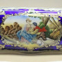 Antique Multi Colored Romeo & Juliet Sitting By Tree Open Box Sterling Silver