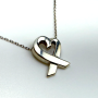 Tiffany & Co. Paloma Picasso Sterling Silver Loving Heart Pendant Necklace 20"