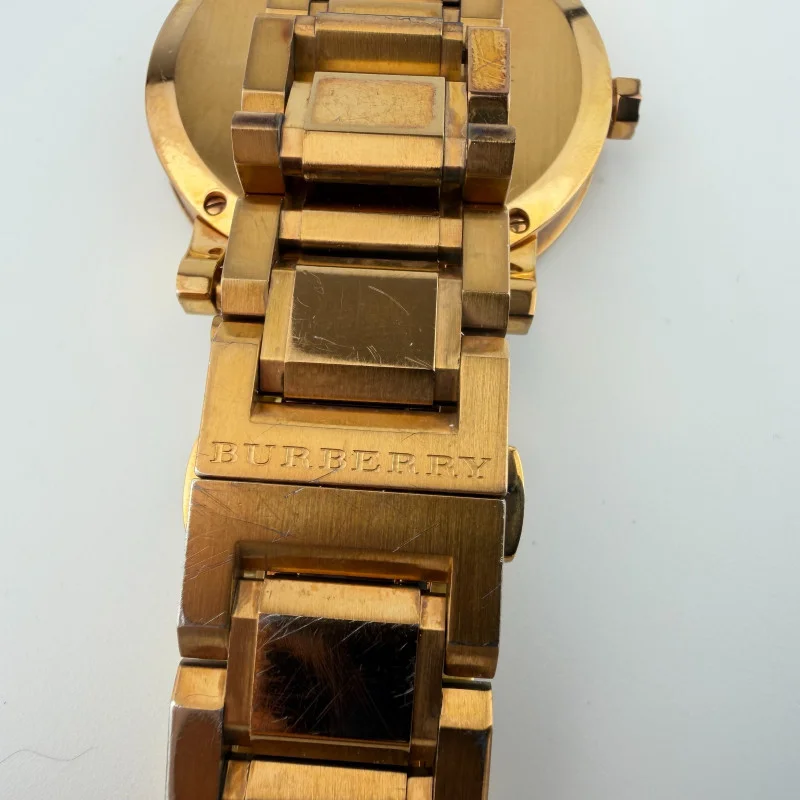 Burberry BU9754 The City Rose Gold Stainless Steel Chronograph Dial Watch