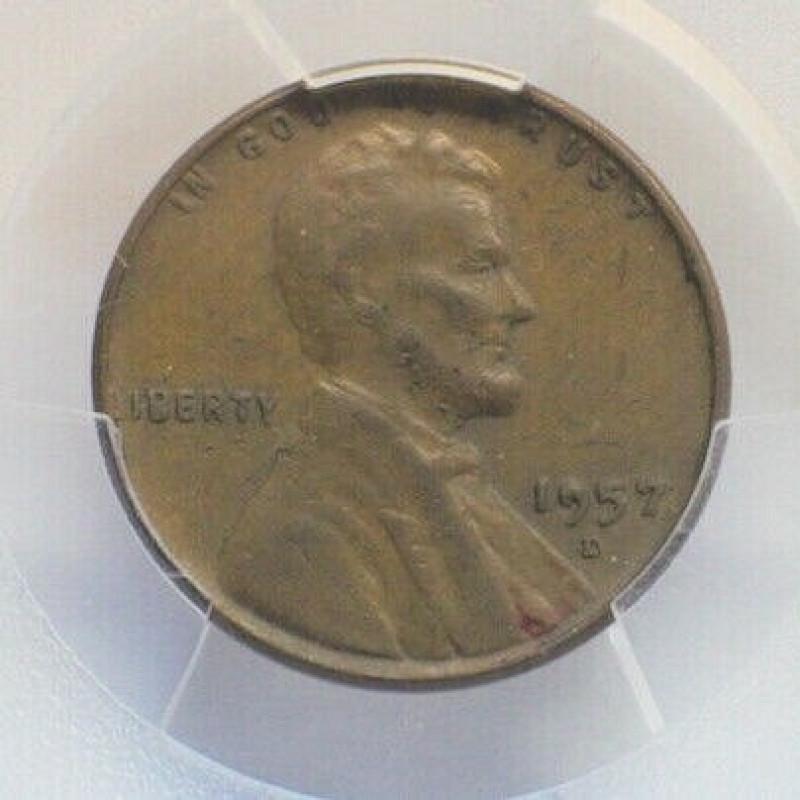 A lot of 3 set Lincoln 1c PCGS 1955.D,1956.D, 1957.D