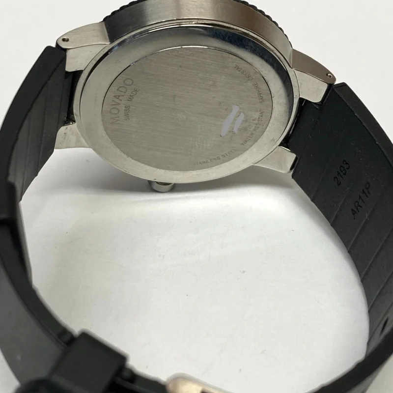 MOVADO Sport Edge Men's Stainless Steel Sapphire Crystal luminescent hands Watch