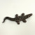 Sterling Silver Marcasite Lizard Alligator Figural Pin Brooch