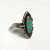 Vintage Sterling Silver 925 Navajo Turquoise Ring Size 5.5 Vintage Sterling Silver 925 Navajo Turquoise Ring Size 5.5