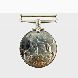 WWII British Defence Medal 1939–1945 – King George VI – Original World War II