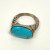 SX925 Thailand Turquoise Ring Size 9