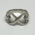 Tiffany & Co. Paloma Picasso Loving Heart Infinity Ring in Sterling Silver 4