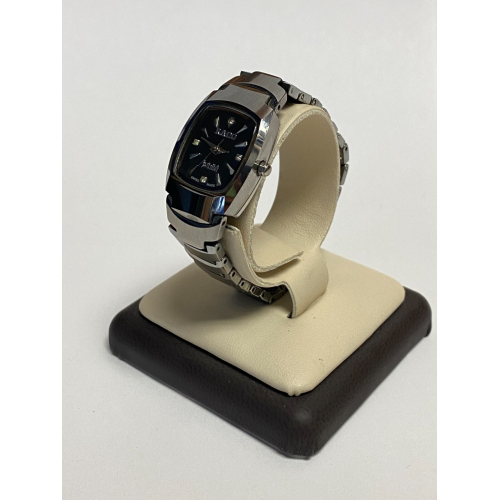 RADO Jubilee Women's Watch with Diamonds And Sapphire Glass, Dark Silver Tone RADO Jubilee Women's Watch with Diamonds And Sapphire Glass, Dark Silver Tone