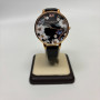 Olivia Burton Bejeweled Florals Leather Strap Watch
