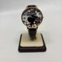 Olivia Burton Bejeweled Florals Leather Strap Watch