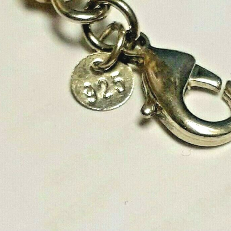 Sterling Silver 925 Link Bar Bracelet Sterling Silver 925 Link Bar Bracelet
